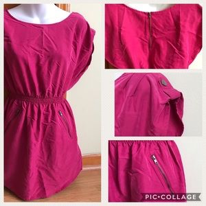 Beautiful pink top with waist band